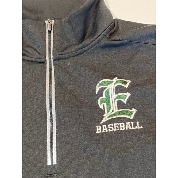 UNDER ARMOUR Baseball Jacket Sz L Black - Picture 4 of 8